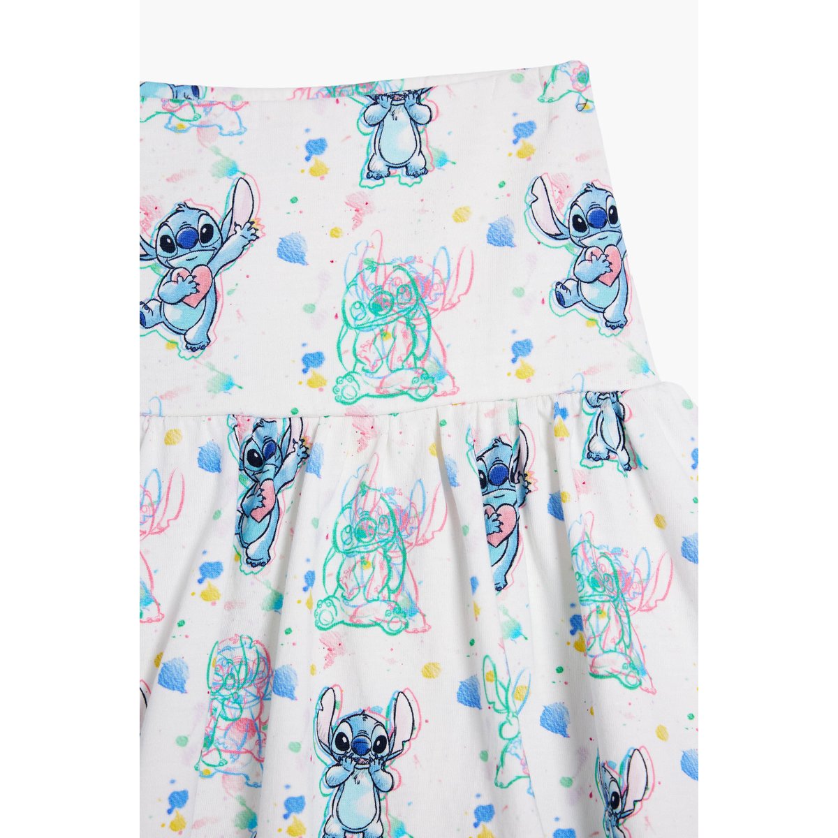 Jupe courte stitch™ blanc, DESIGUAL