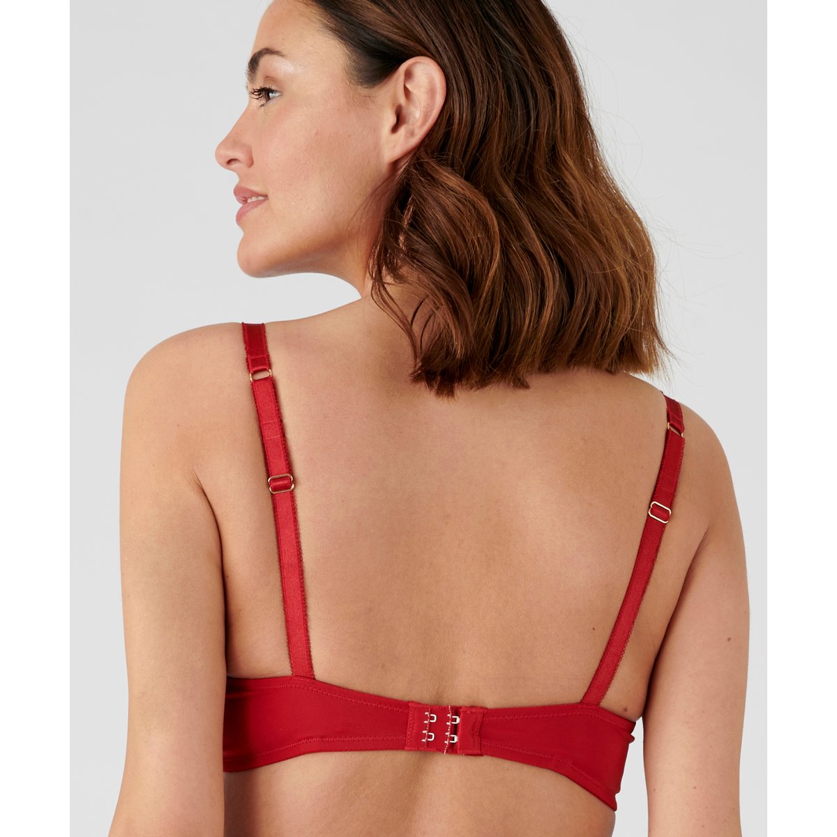 Soutien-gorge sans armatures ampliforme DIANA rouge piment, DAMART