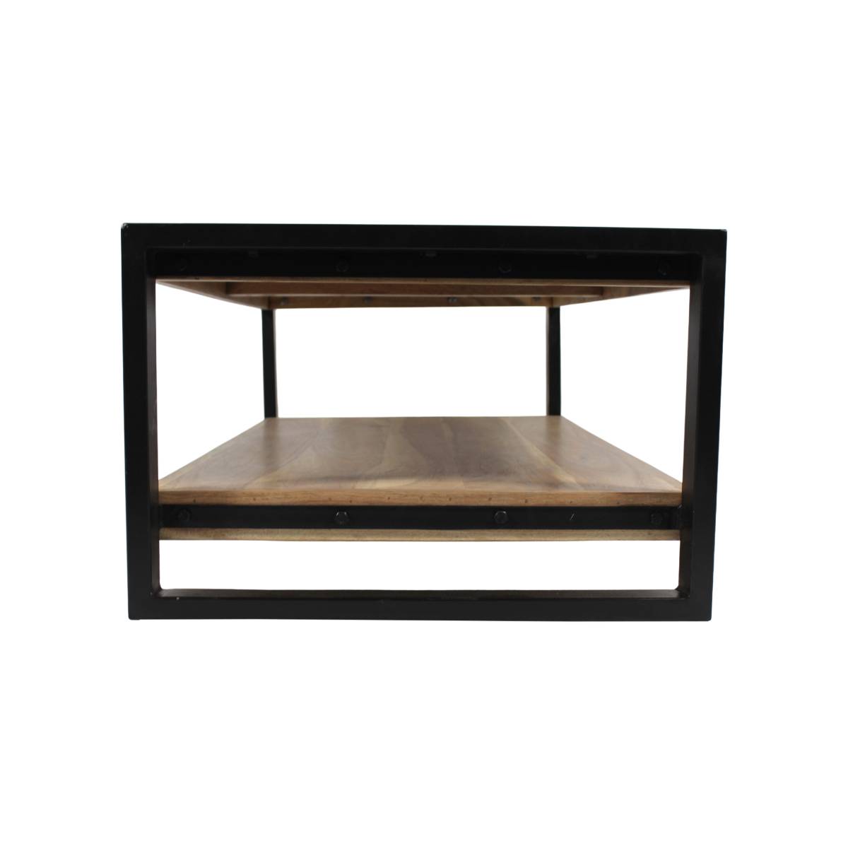 Table basse en bois d'acacia HAVANA bois foncé, MADE IN MEUBLES