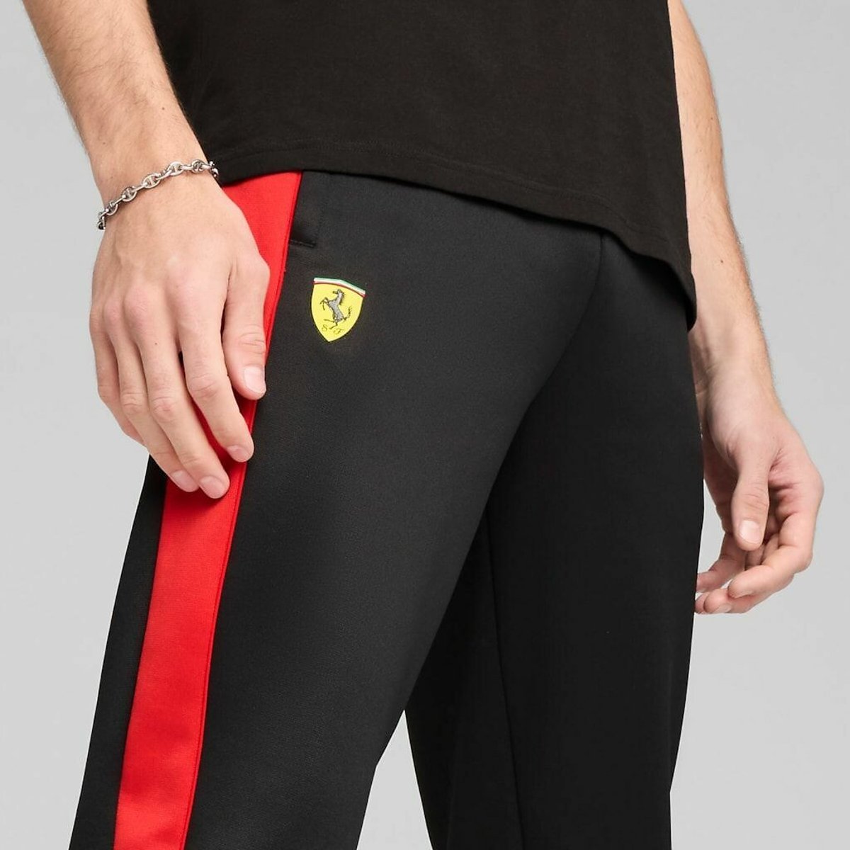Pantalon Motorsport Ferrari noir, PUMA