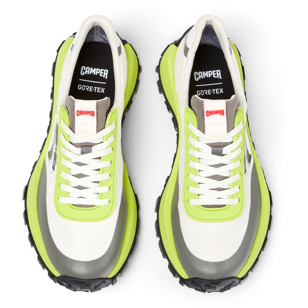 Baskets Drift Trail blanc gris, CAMPER