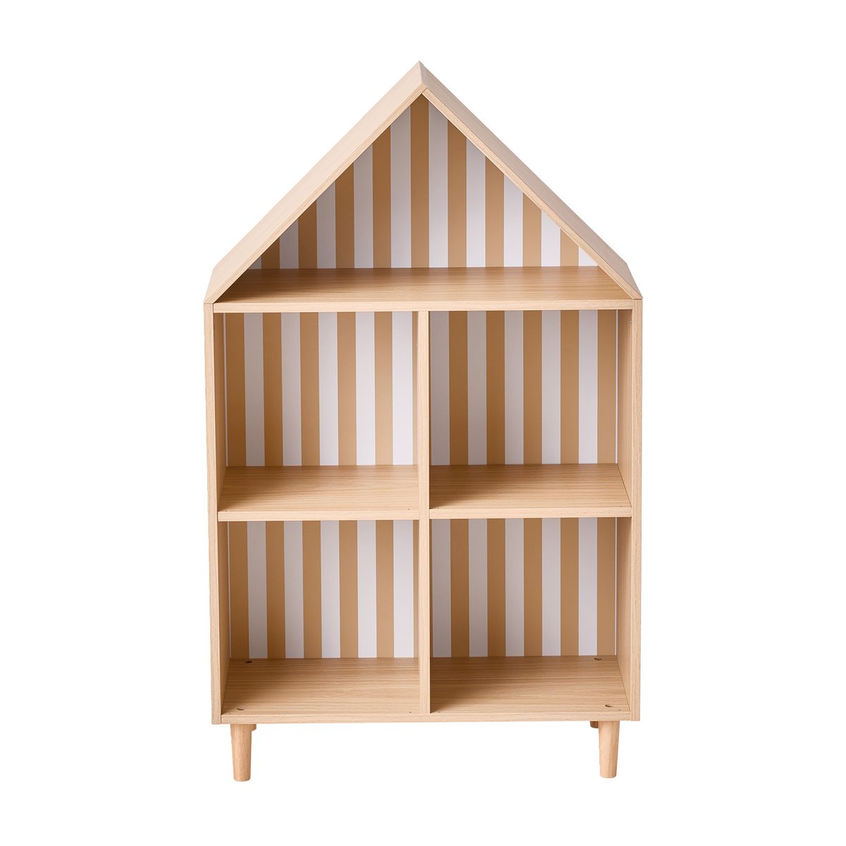 Meuble à cases maison bois, VERTBAUDET