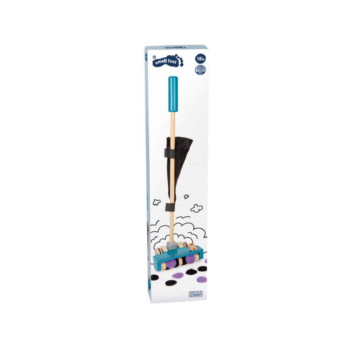 Jouet à pousser Aspirateur beige, SMALL FOOT COMPANY