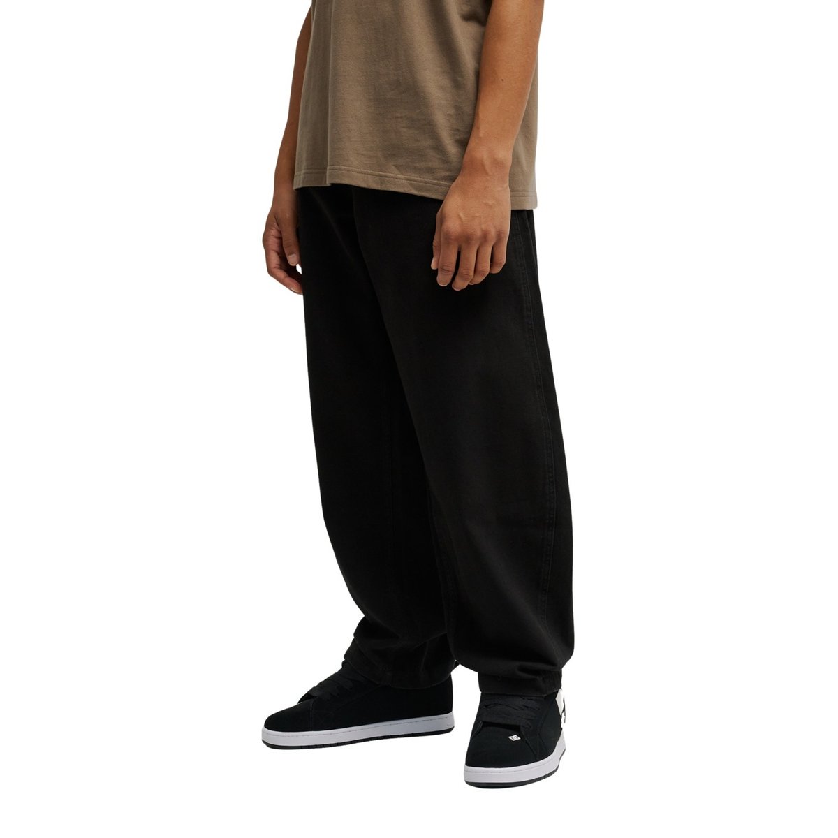 Pantalon coupe barrel BARREL CANVAS. noir black, DC SHOES