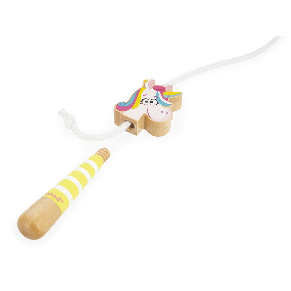 Corde À Sauter Réglable Licorne multicolore, JANOD