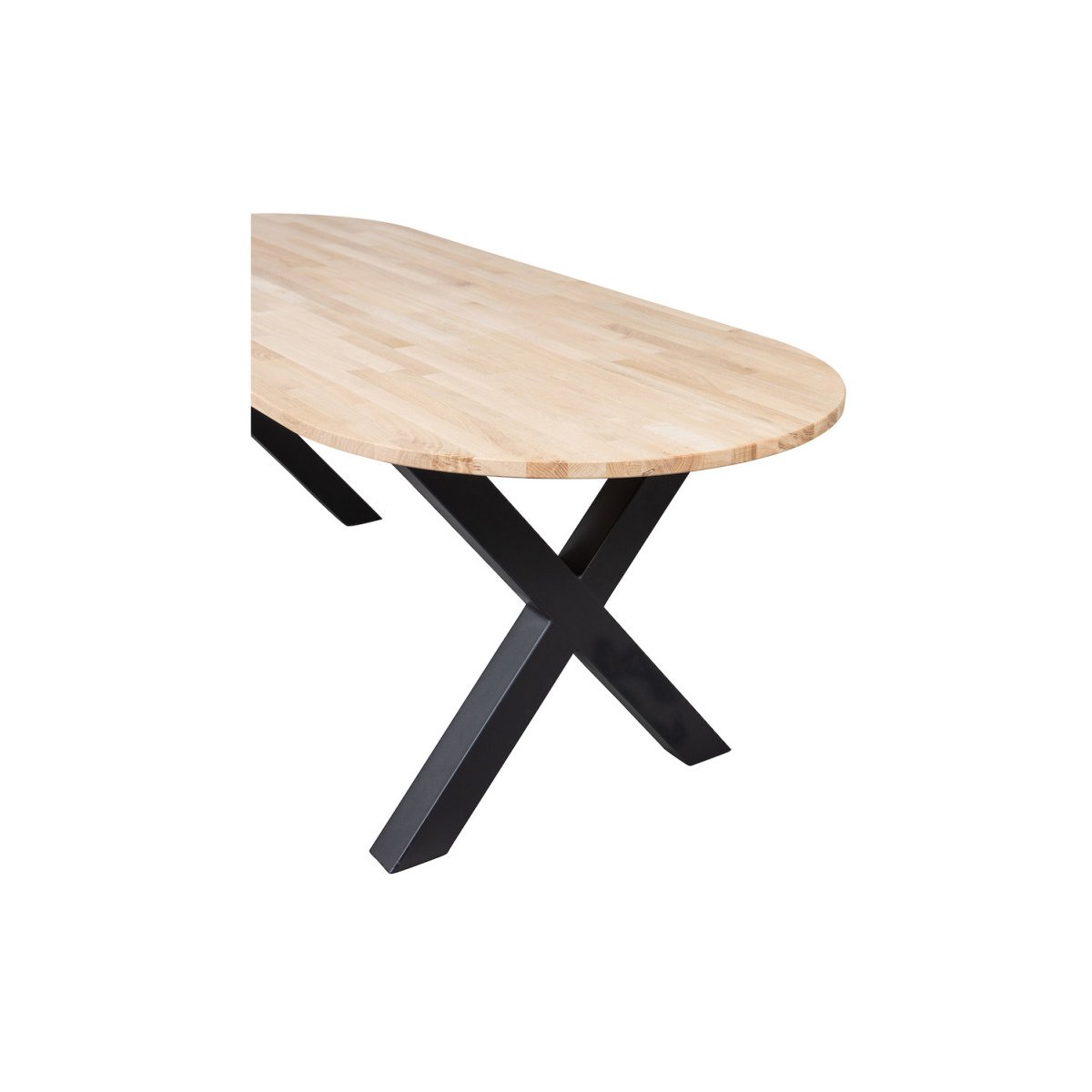 Plateau de table en chêne TABLO non traité, WOOOD