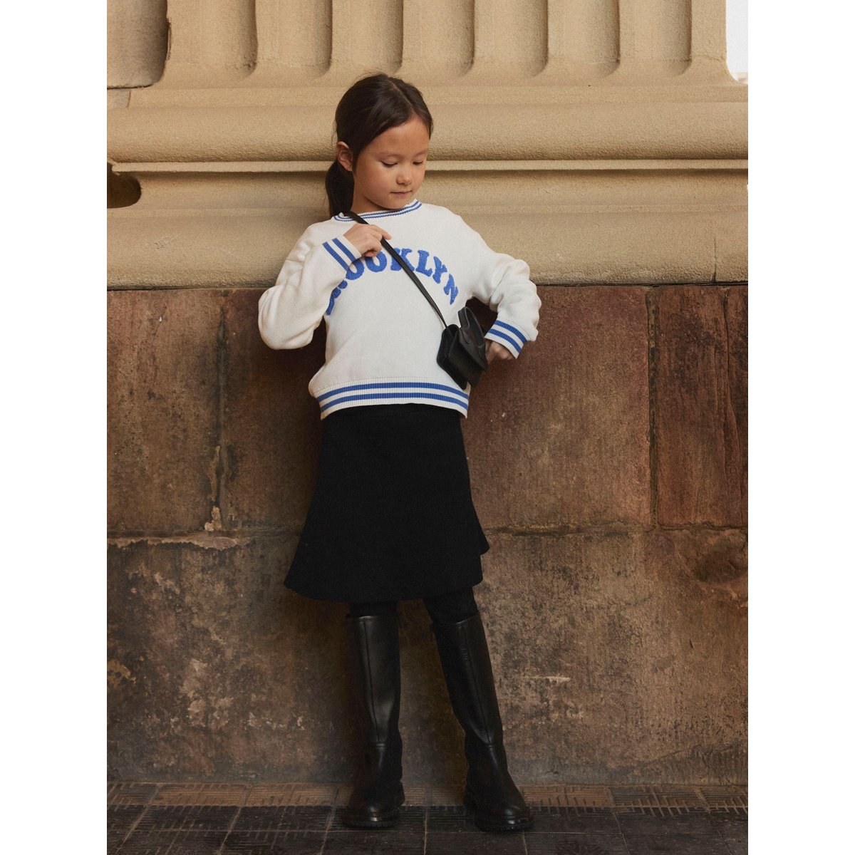 Pull En Maille cloud dancer, NAME IT