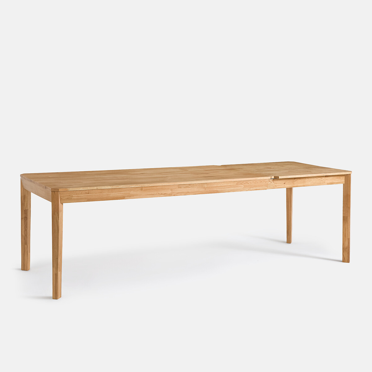 Table à manger, extensible, en chêne, 6 à 10 personnes, NEODELITO coloris chêne, LA REDOUTE INTERIEURS