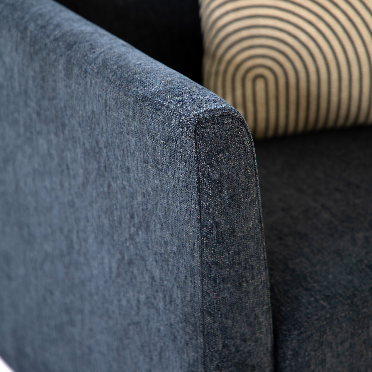 Durants Soft Brushed Nordic Armchair with Dark Wood Legs grey, SO'HOME