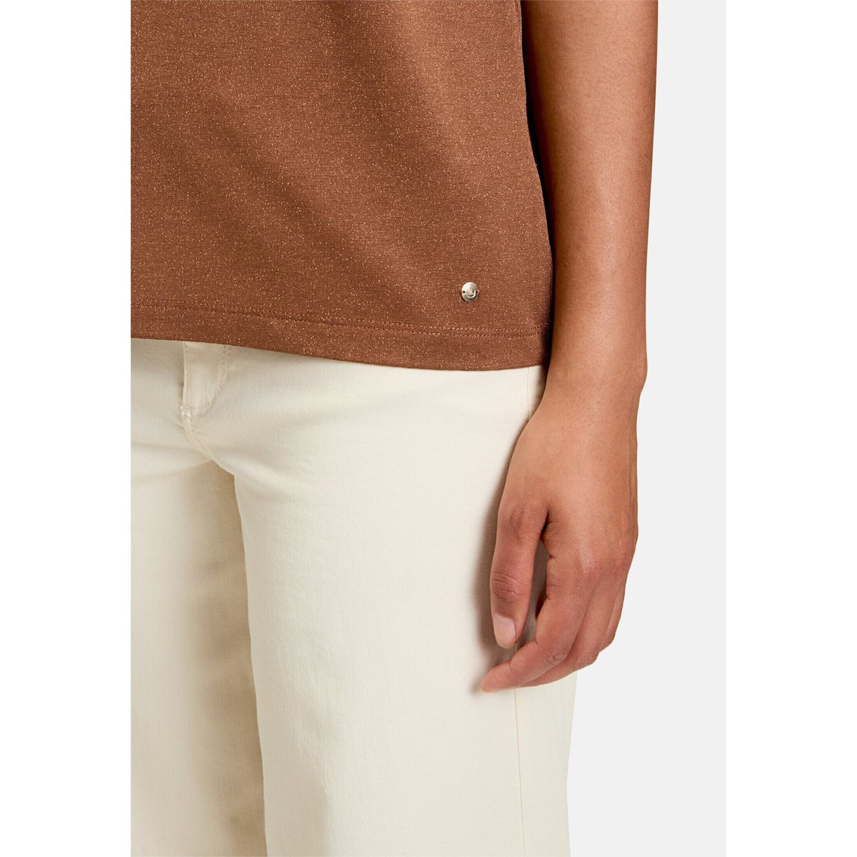 Haut casual à perles classic nougat, BETTY & CO