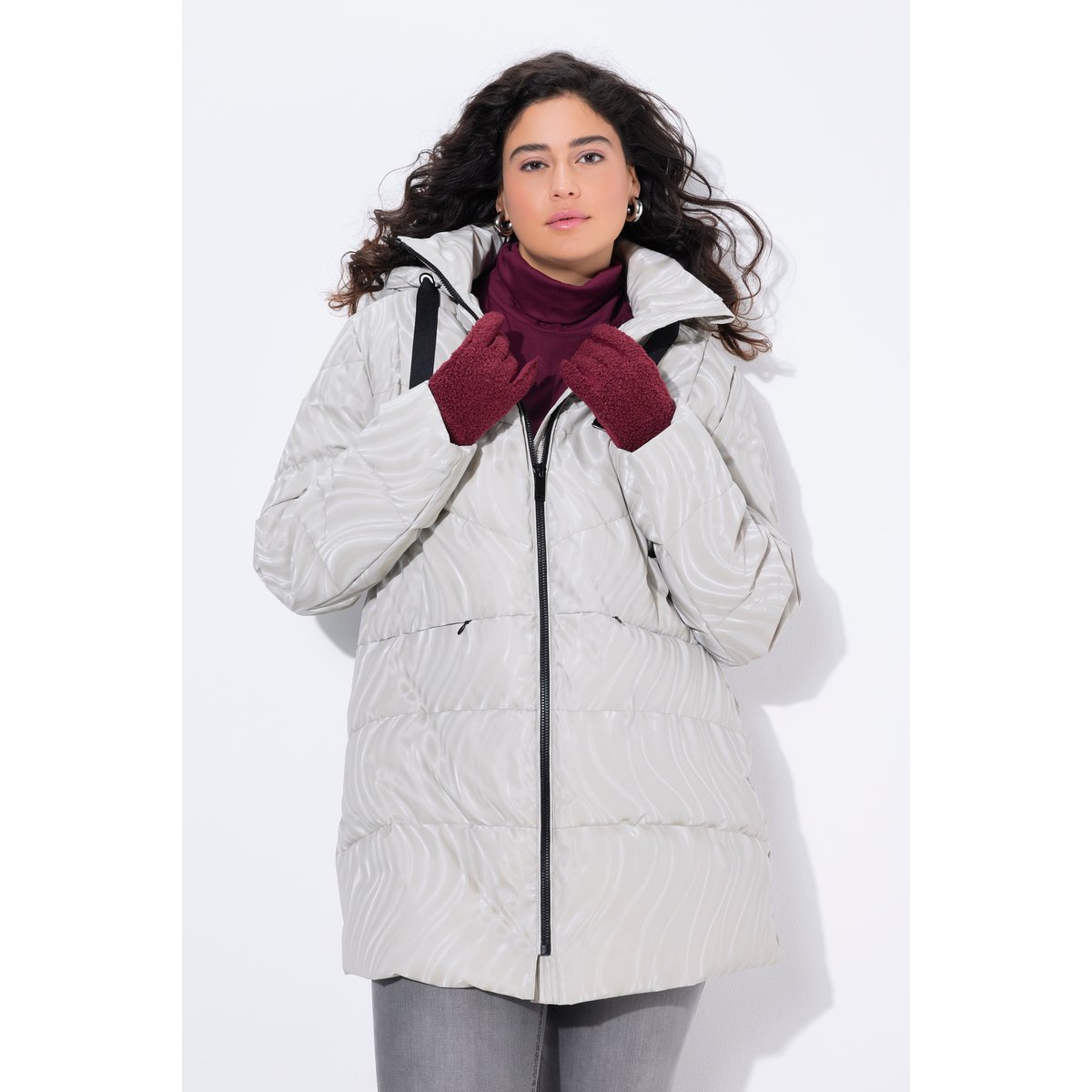 Veste matelassée technique HYPRAR blanc cassé, ULLA POPKEN