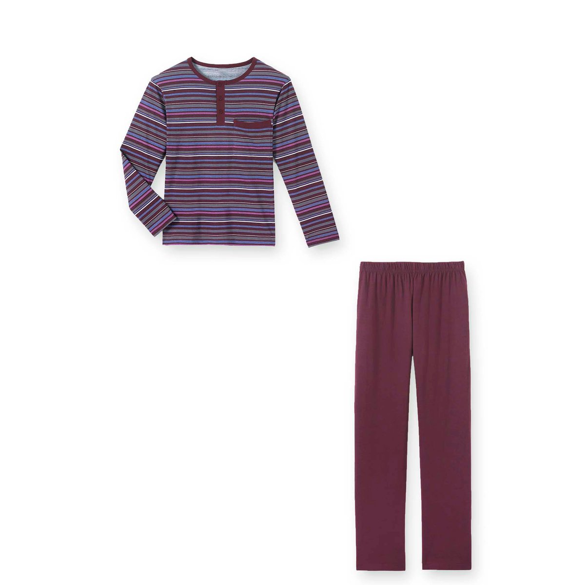 Pyjama rayé prune, DAXON