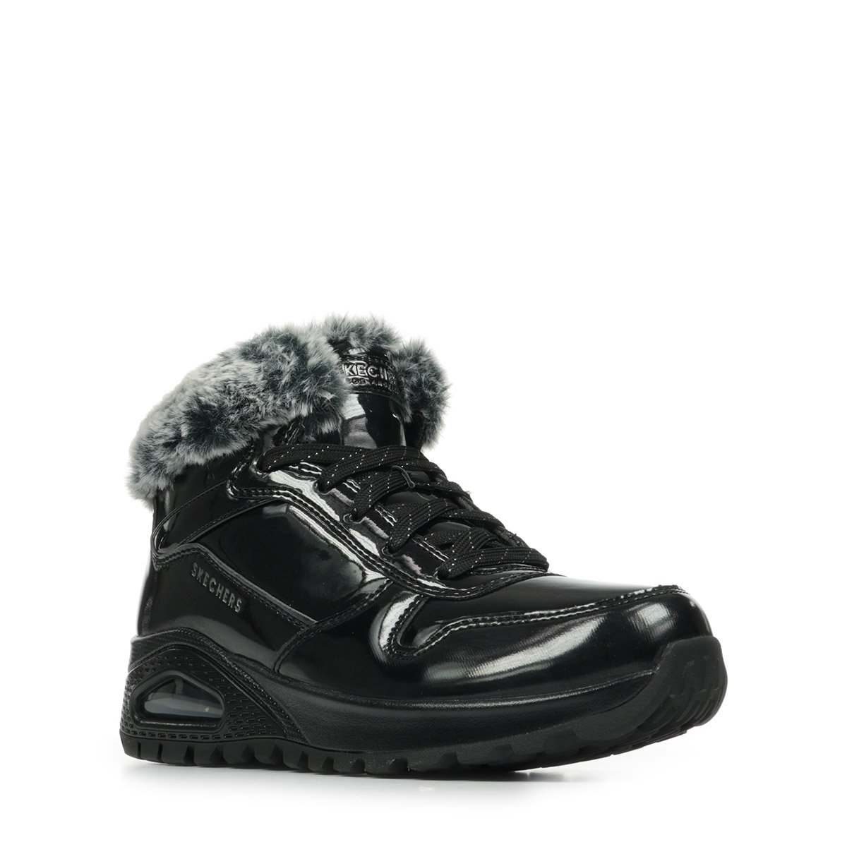 Baskets Uno Rugged Fiesty Winter black, SKECHERS