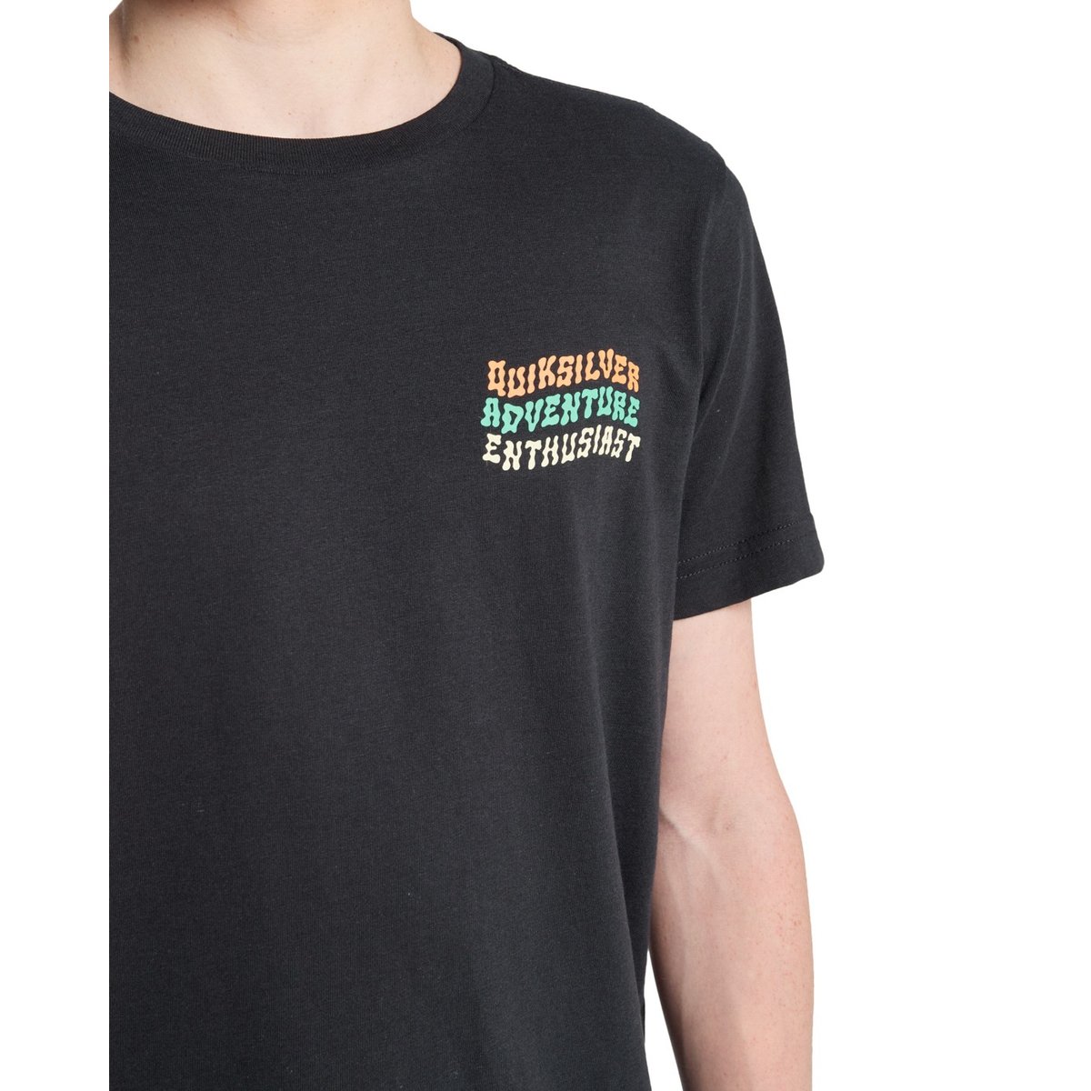 T-Shirt à manches courtes COSMIC CHARACTER noir black, QUIKSILVER