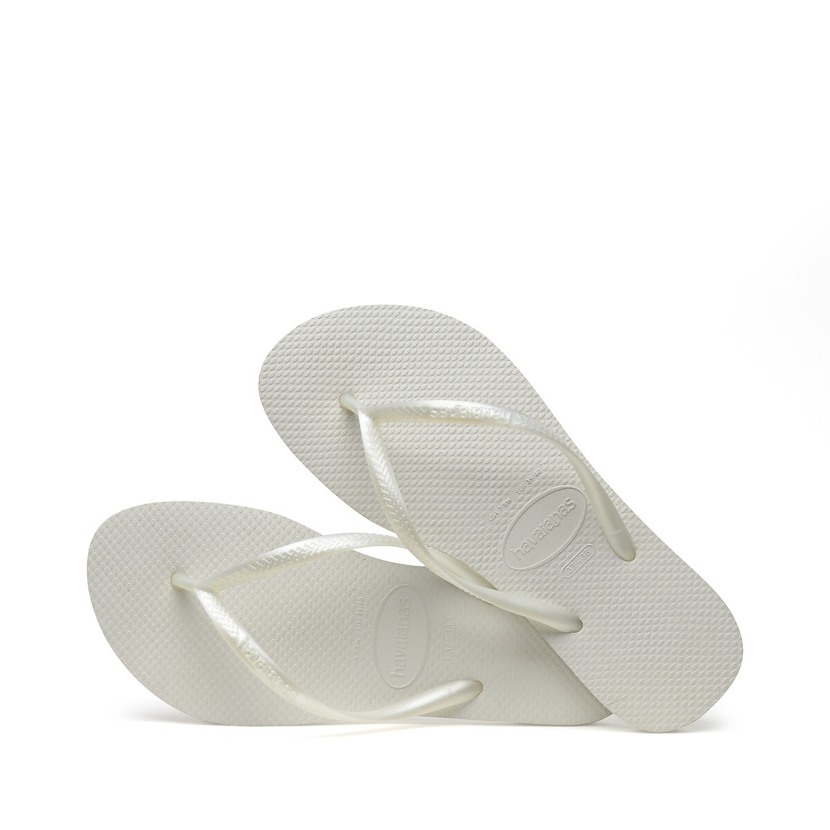 Tongs Hav. Slim blanc, HAVAIANAS
