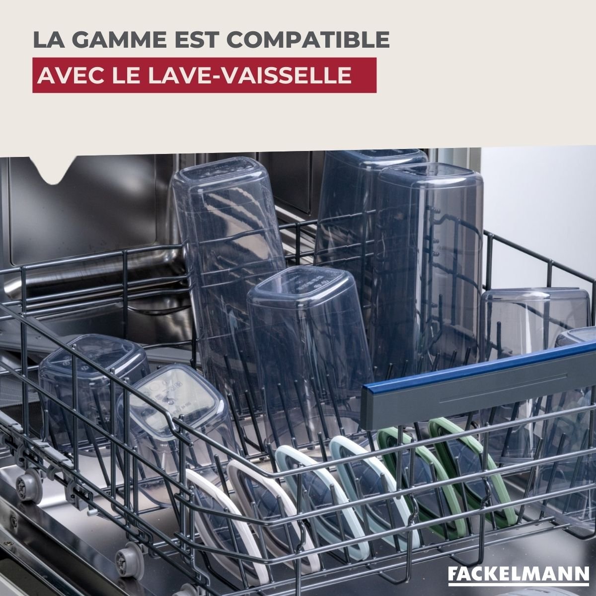 Boite à Provisions 1,1 Litre STORAGE blanc, FACKELMANN