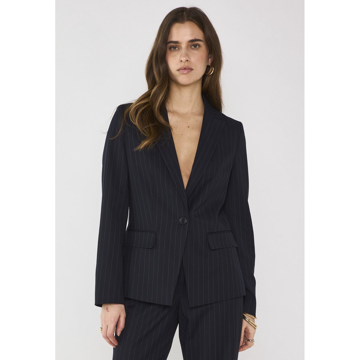 Veste de tailleur à rayures SIMONE marine, Maison 123