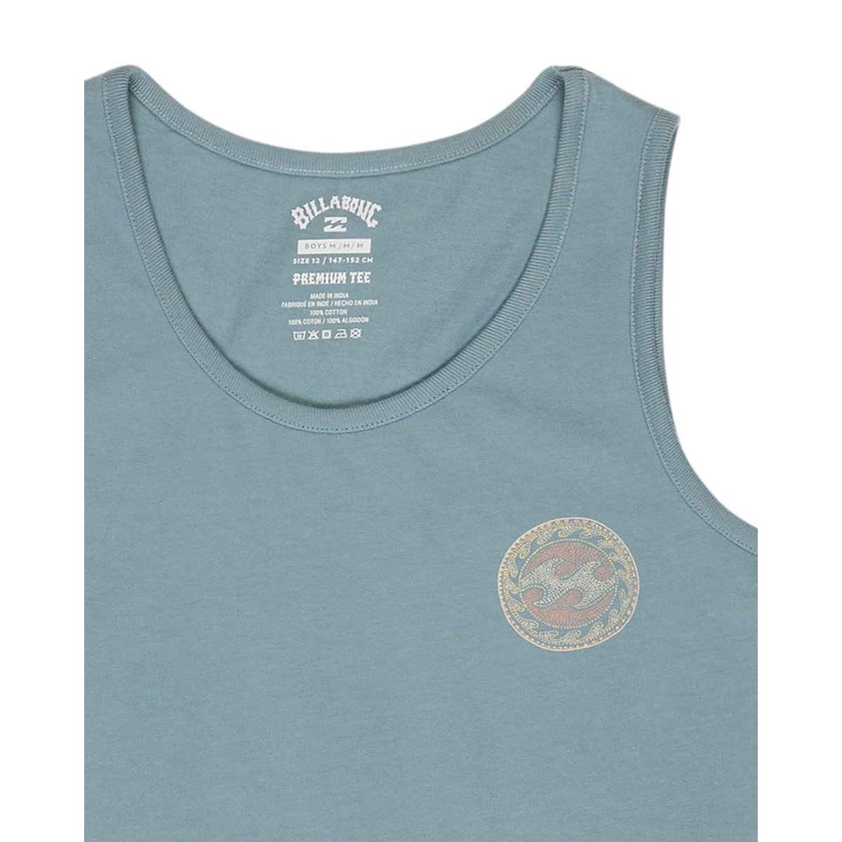 Débardeur CRAYON WAVE bleu washed blue, BILLABONG