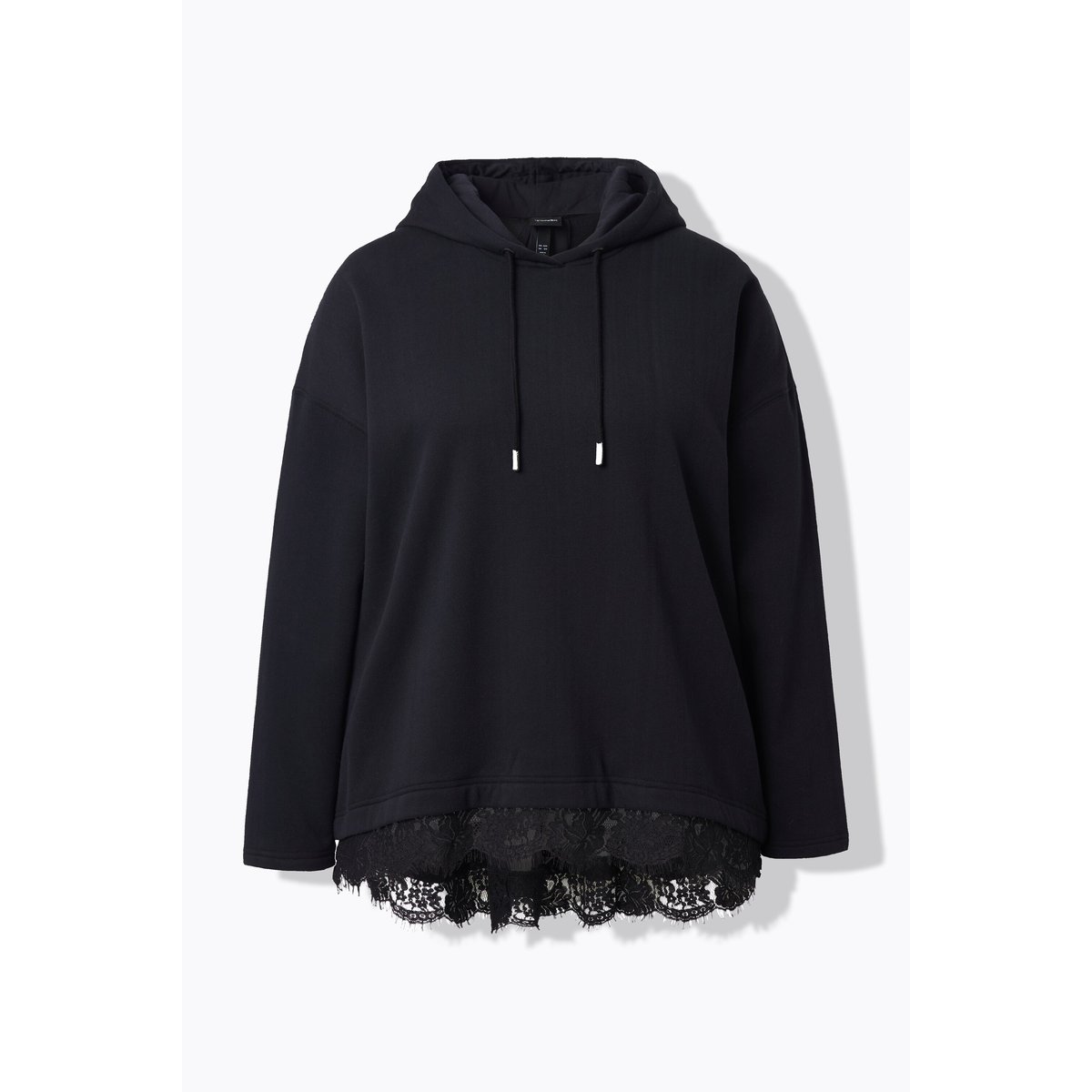 Sweat-shirt à capuche noir, ULLA POPKEN