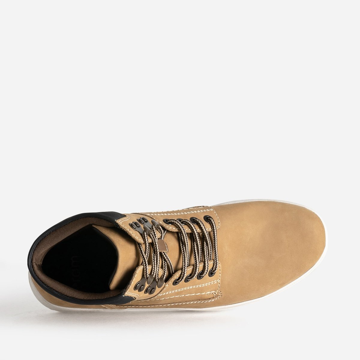 Basket en cuir DRYS camel, ERAM