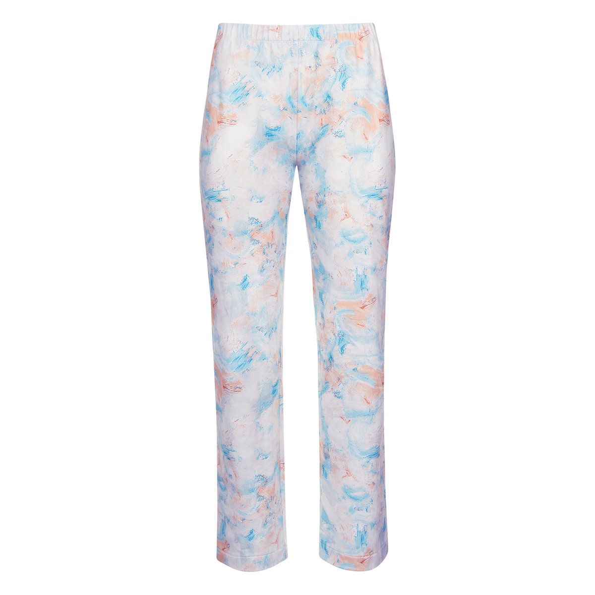 Pyjama pantalon chemise manches longues Olena bleu, LISCA