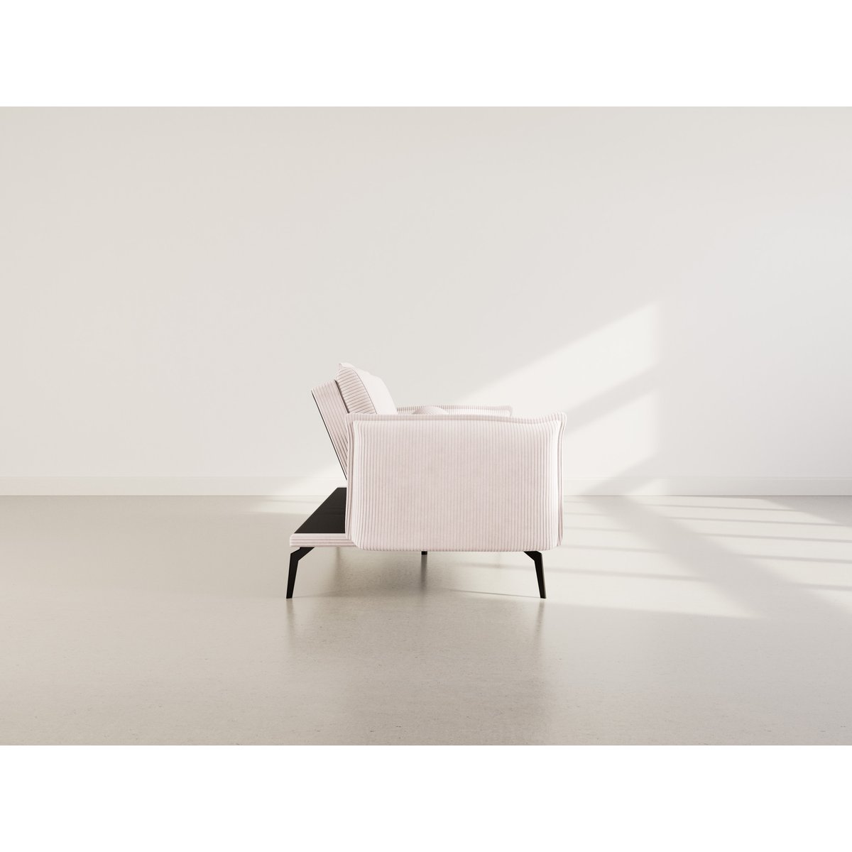 Canapé Clic-clac en  2 places - LEXIE beige, BEST MOBILIER