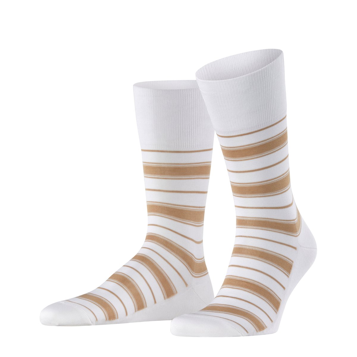 Chaussettes Shirtline Opaque neige-un, FALKE