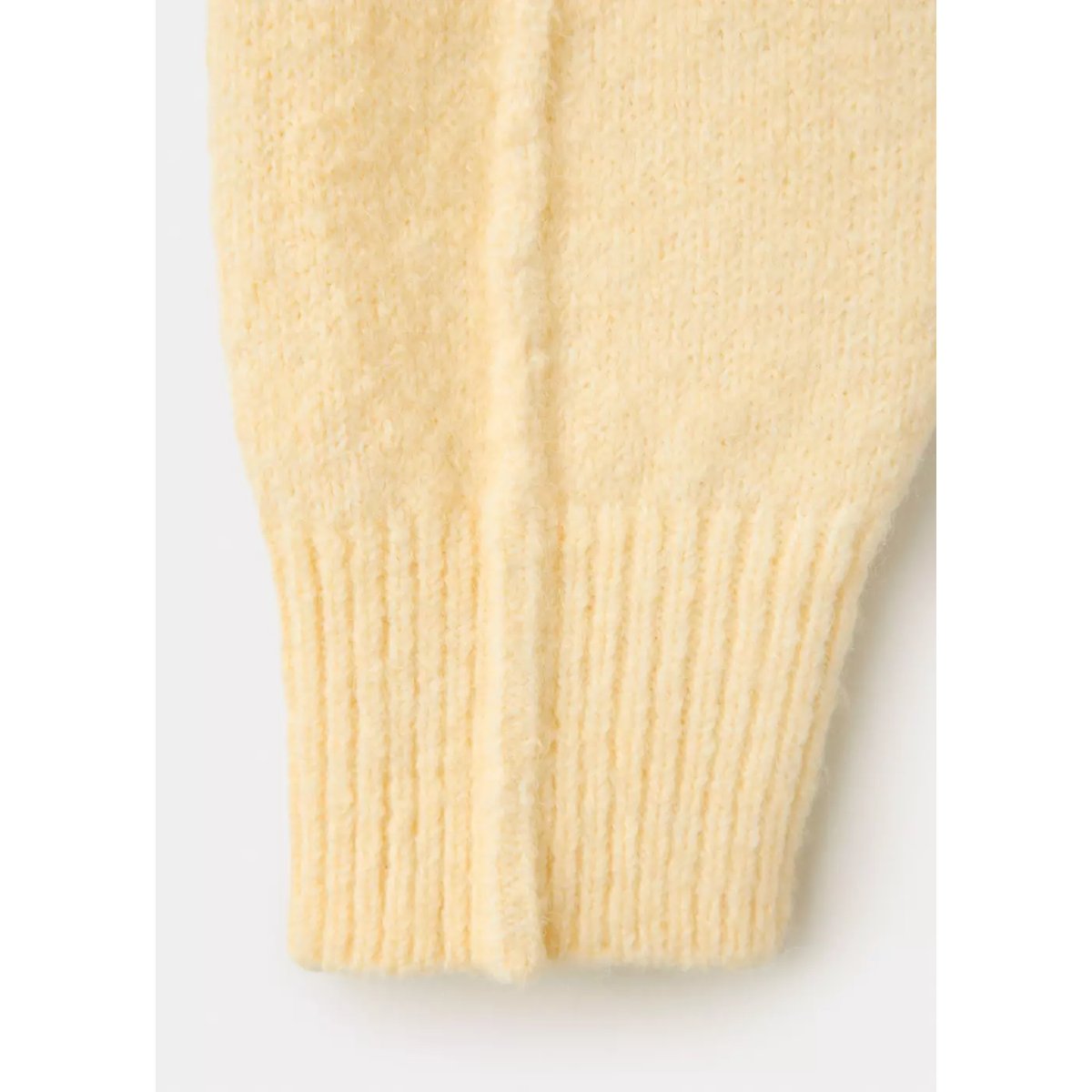 Pull détail coutures jaune, MANGO TEEN