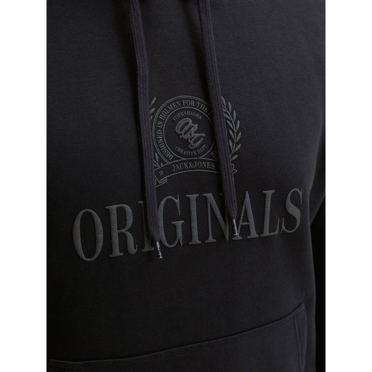 Sweat À Capuche black 1, JACK & JONES
