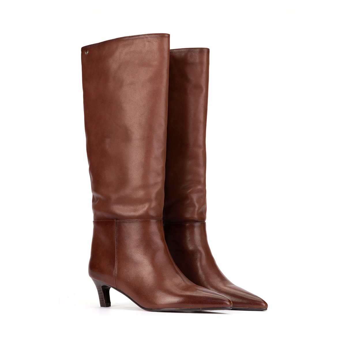 Bottes cuir Catarina cafe, MARTINELLI