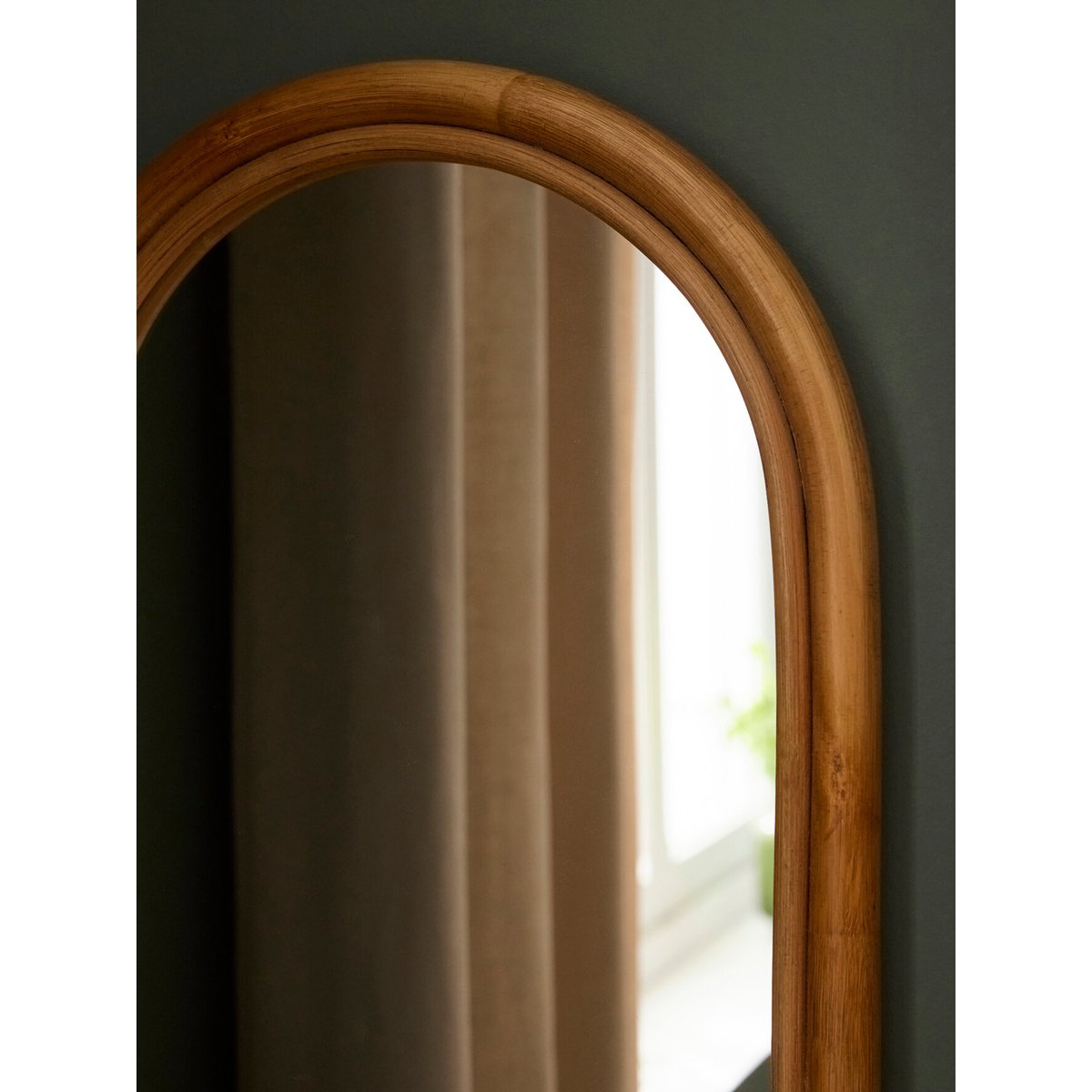 Miroir en rotin Céleste bois naturel, CYRILLUS