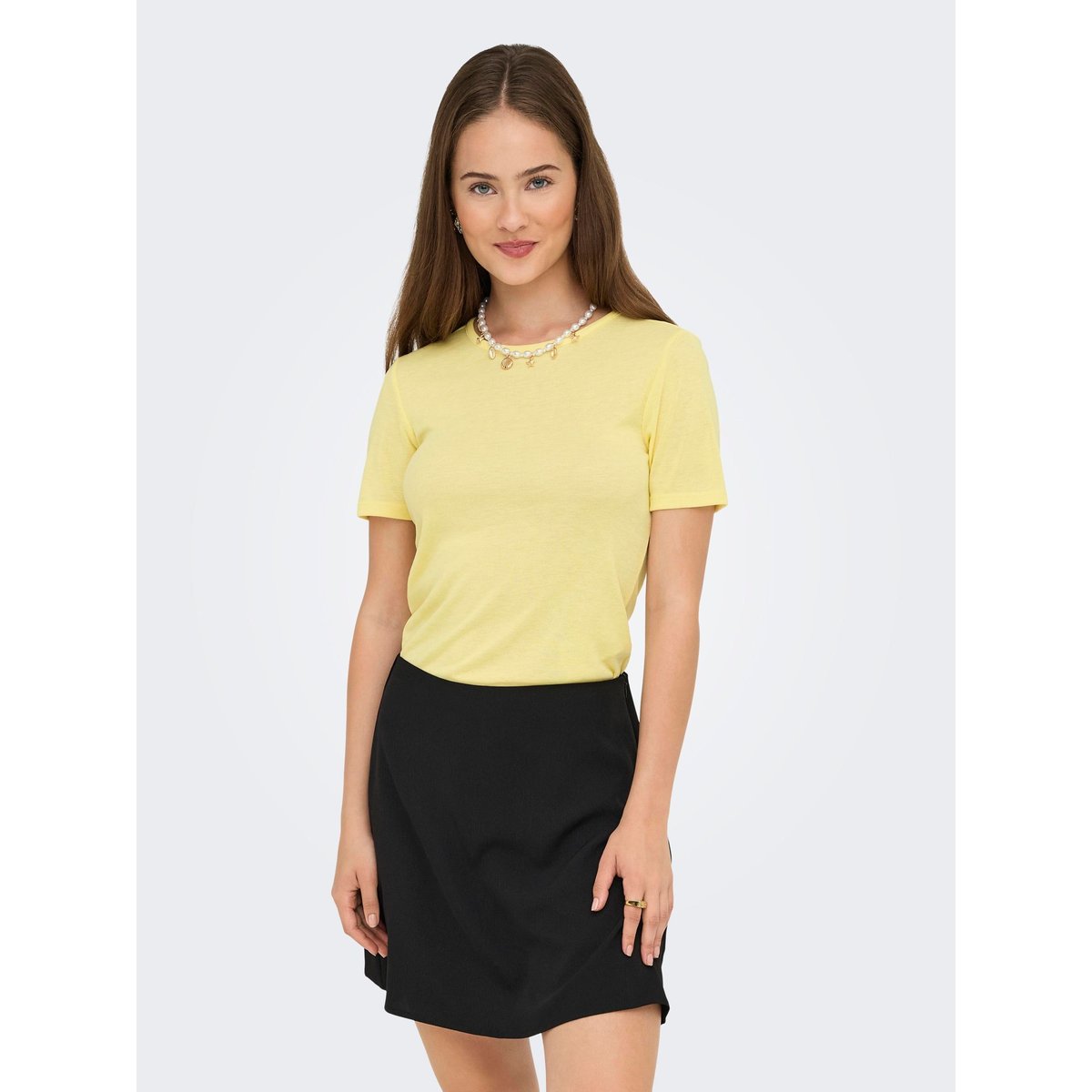 T-Shirt jaune - lemon meringue 1, ONLY