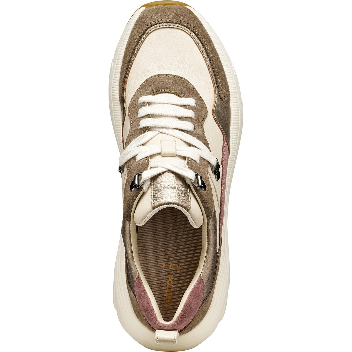 Baskets D DIAMANTA beige clair/beige, GEOX