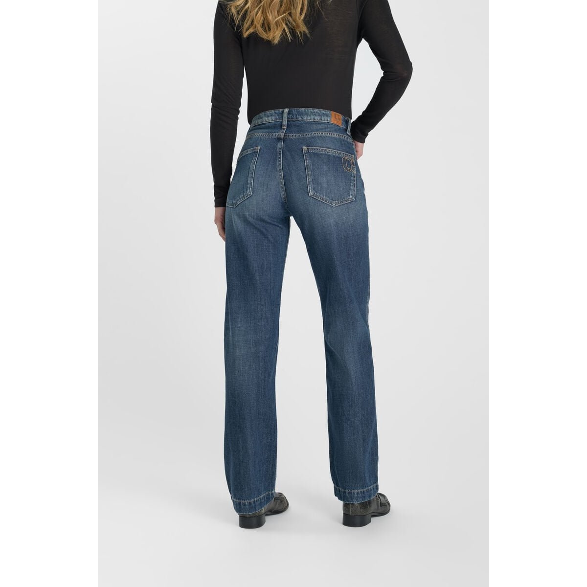 Jeans droite 300/23 regular , longueur 34 blue, LE TEMPS DES CERISES