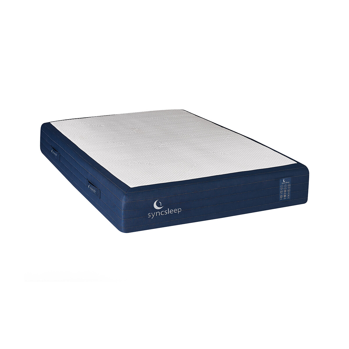 Serenity 2500 Gel Layer Pocket Sprung Mattress blue, SYNCSLEEP