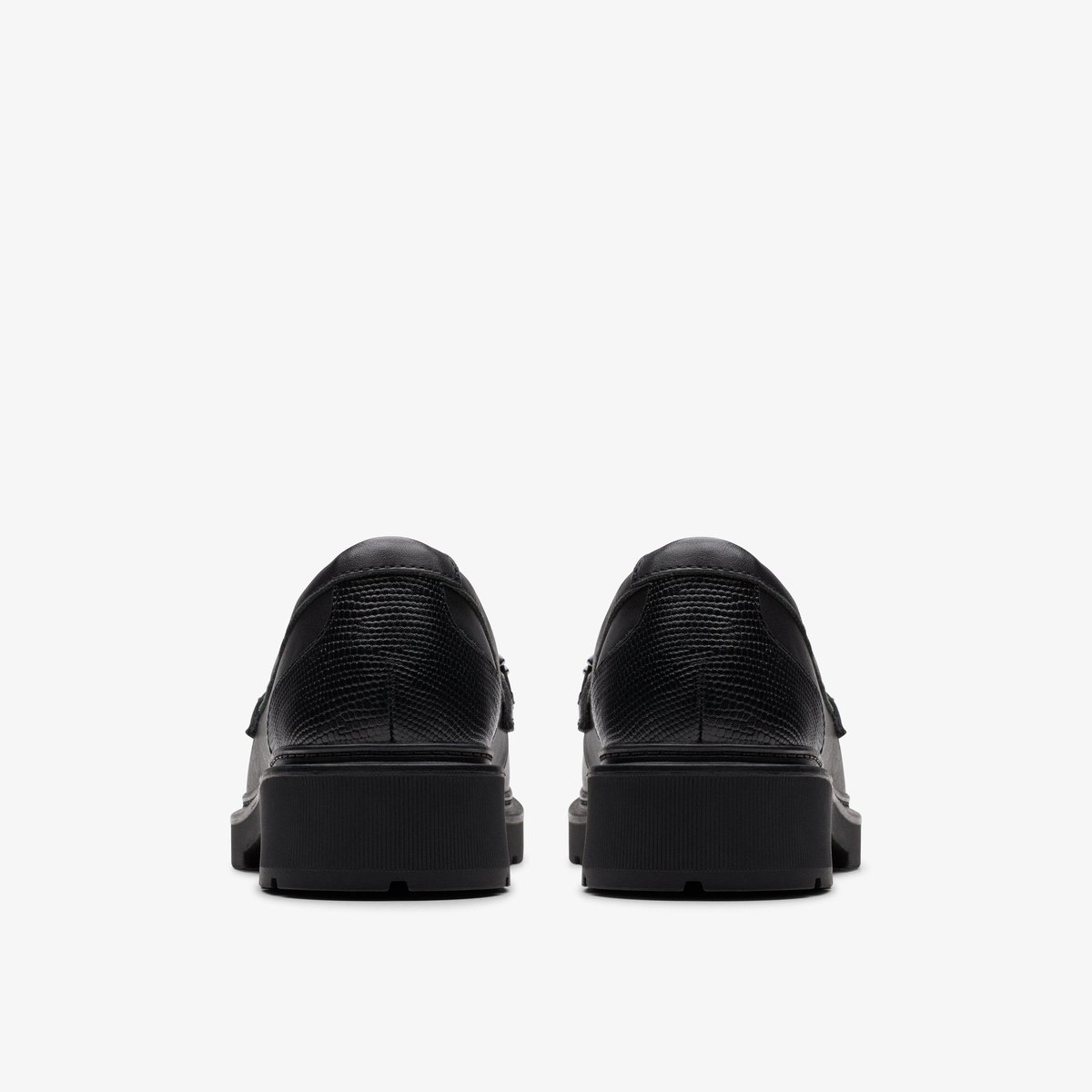 Mocassins Cuir ERIS EDGE Y noir, CLARKS