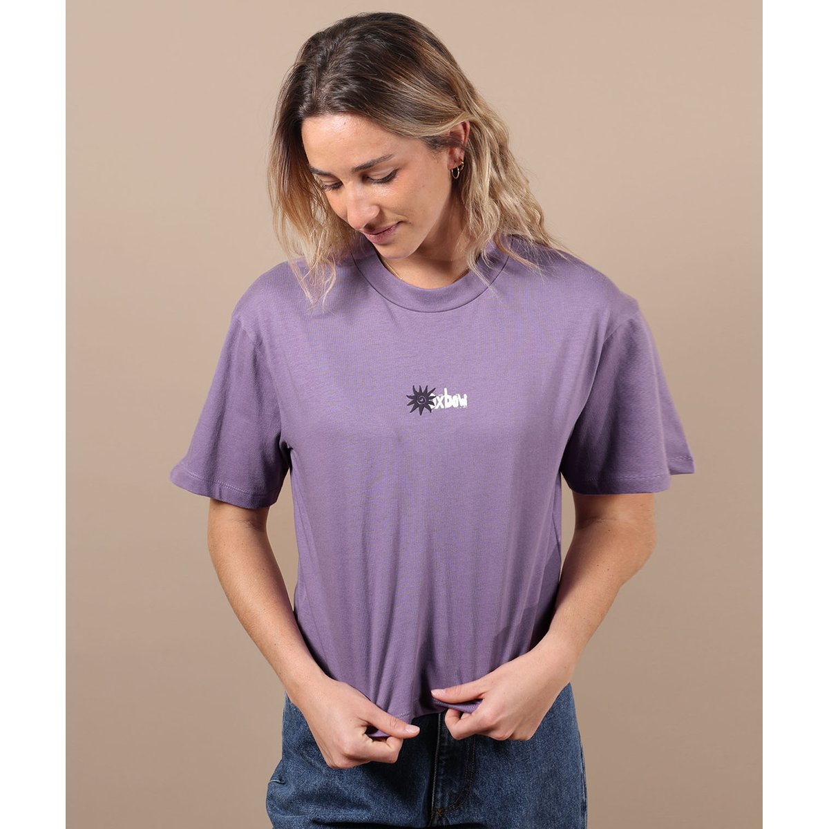 Tee-shirt manches courtes BRODYFLO purple haze, OXBOW