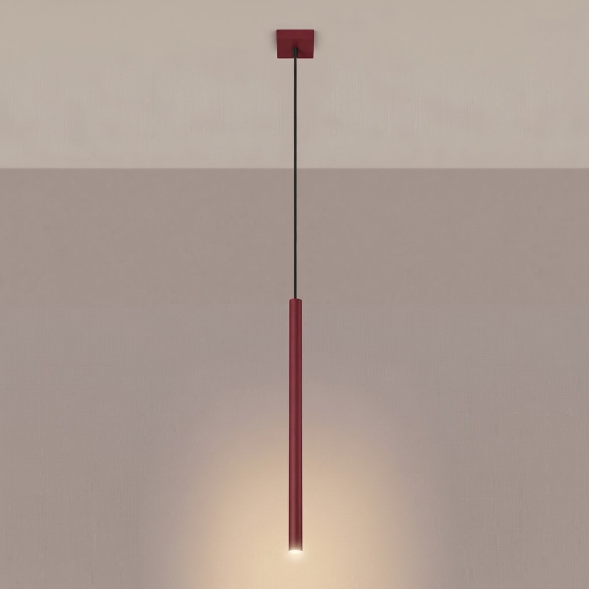 Suspension Acier Bordeaux G9 1 PASTELO bordeaux, EDEN