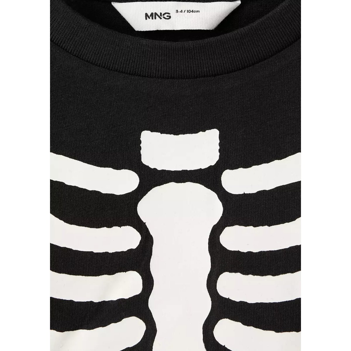 Pyjama squelette phosphorescent noir, MANGO BABY