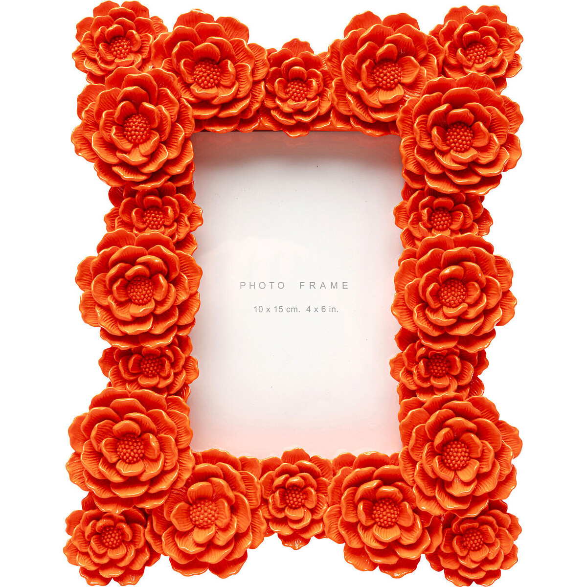 Cadre photo Flowerdream orange 10x15cm orange, KARE DESIGN