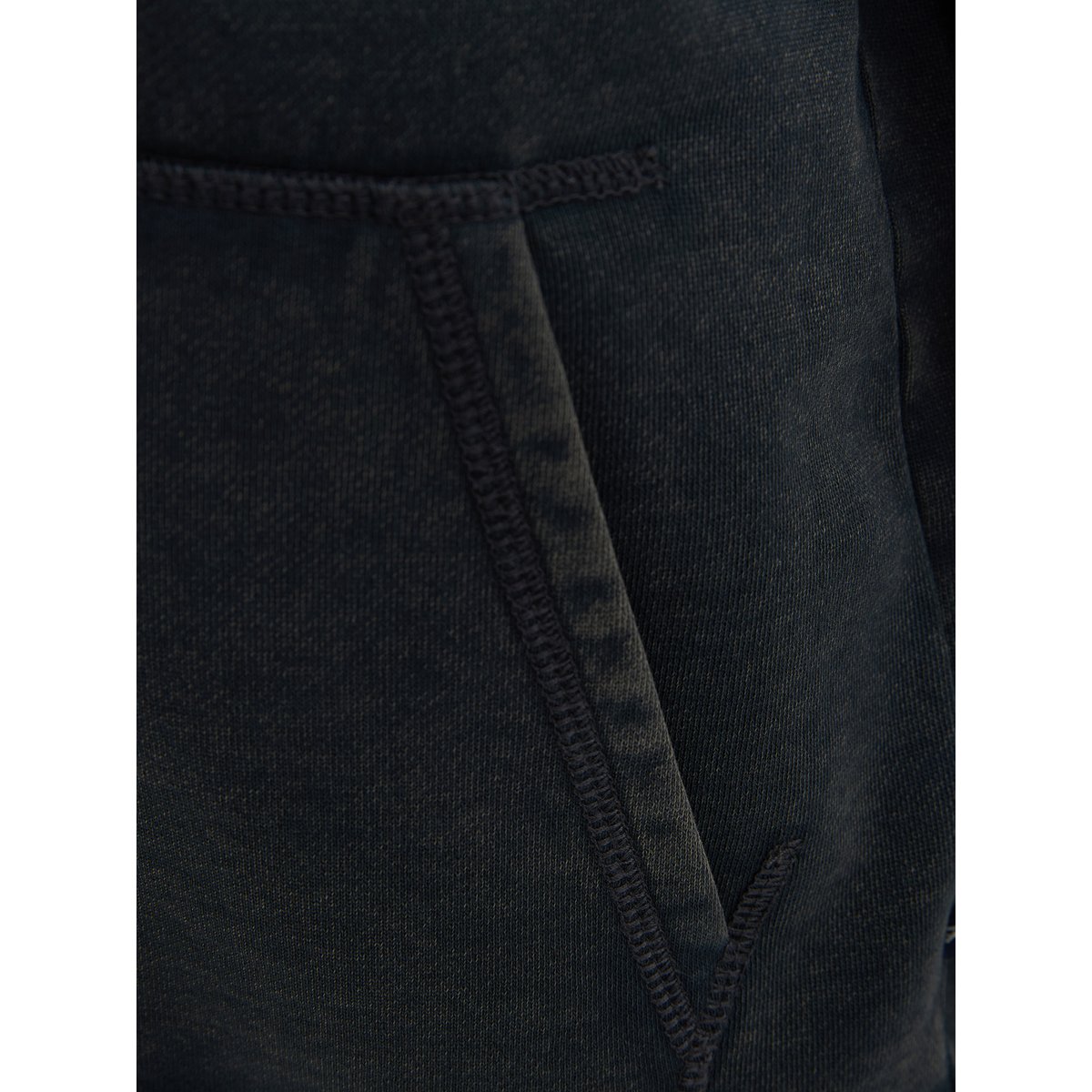Hoodie klamath noir gunmetal, PETROL INDUSTRIES