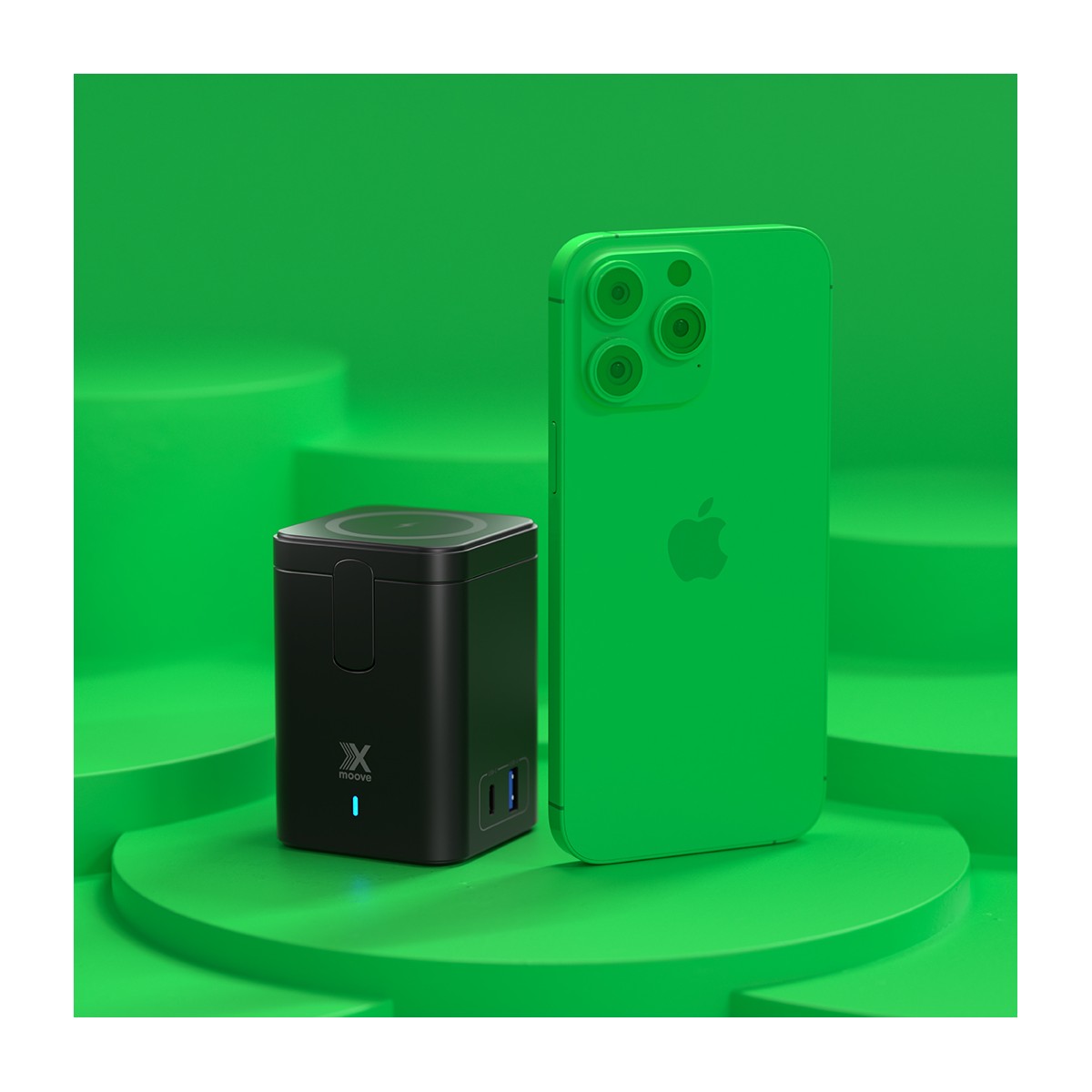 Station de charge multifonction GaN 30W SMART couleur unique, LIVOO