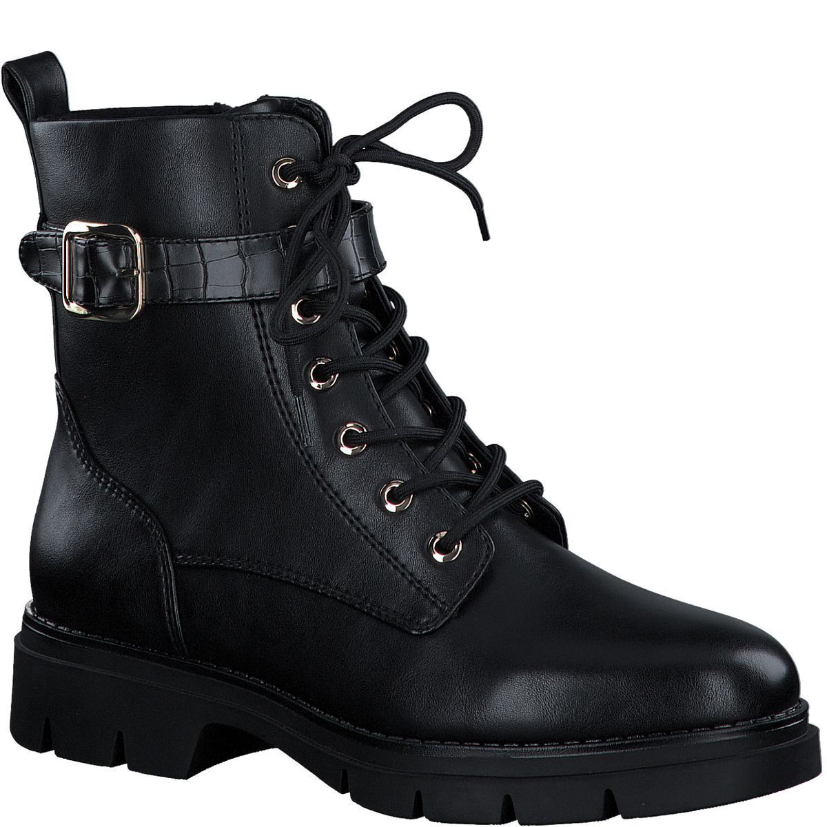 Boots à lacets noir, TAMARIS
