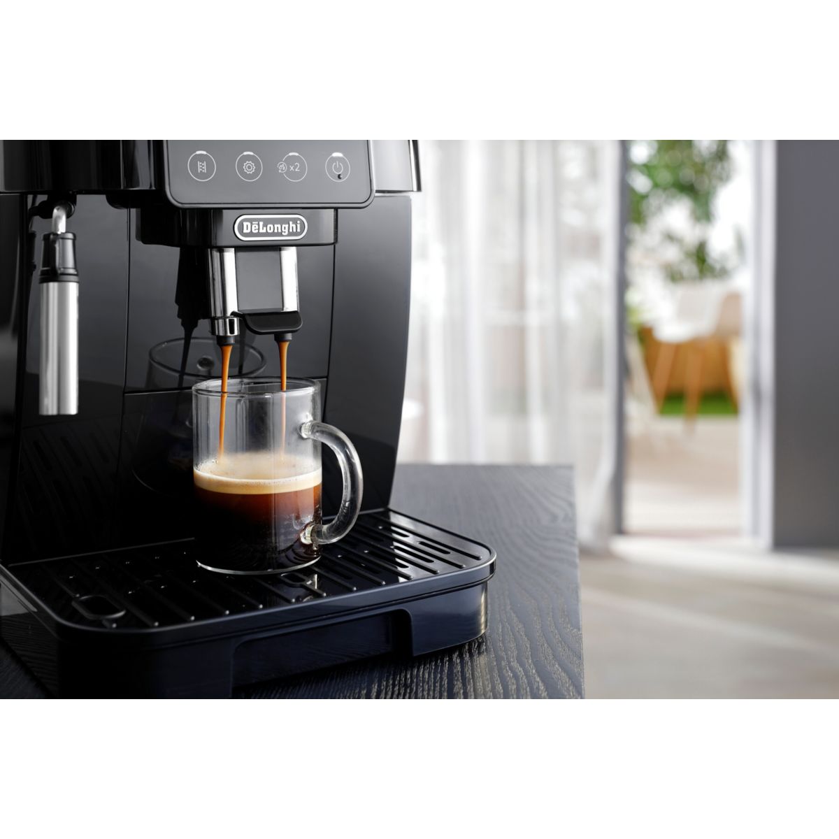 Expresso Broyeur Magnifica Start FEB22.21.B noir couleur unique, DELONGHI