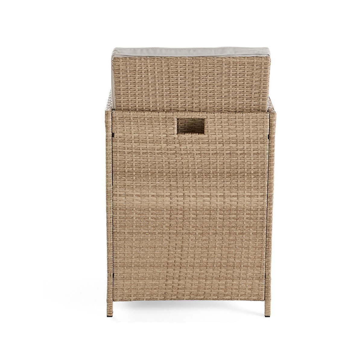 Salon de jardin encastrable 12 places, FIRA beige, BEST MOBILIER