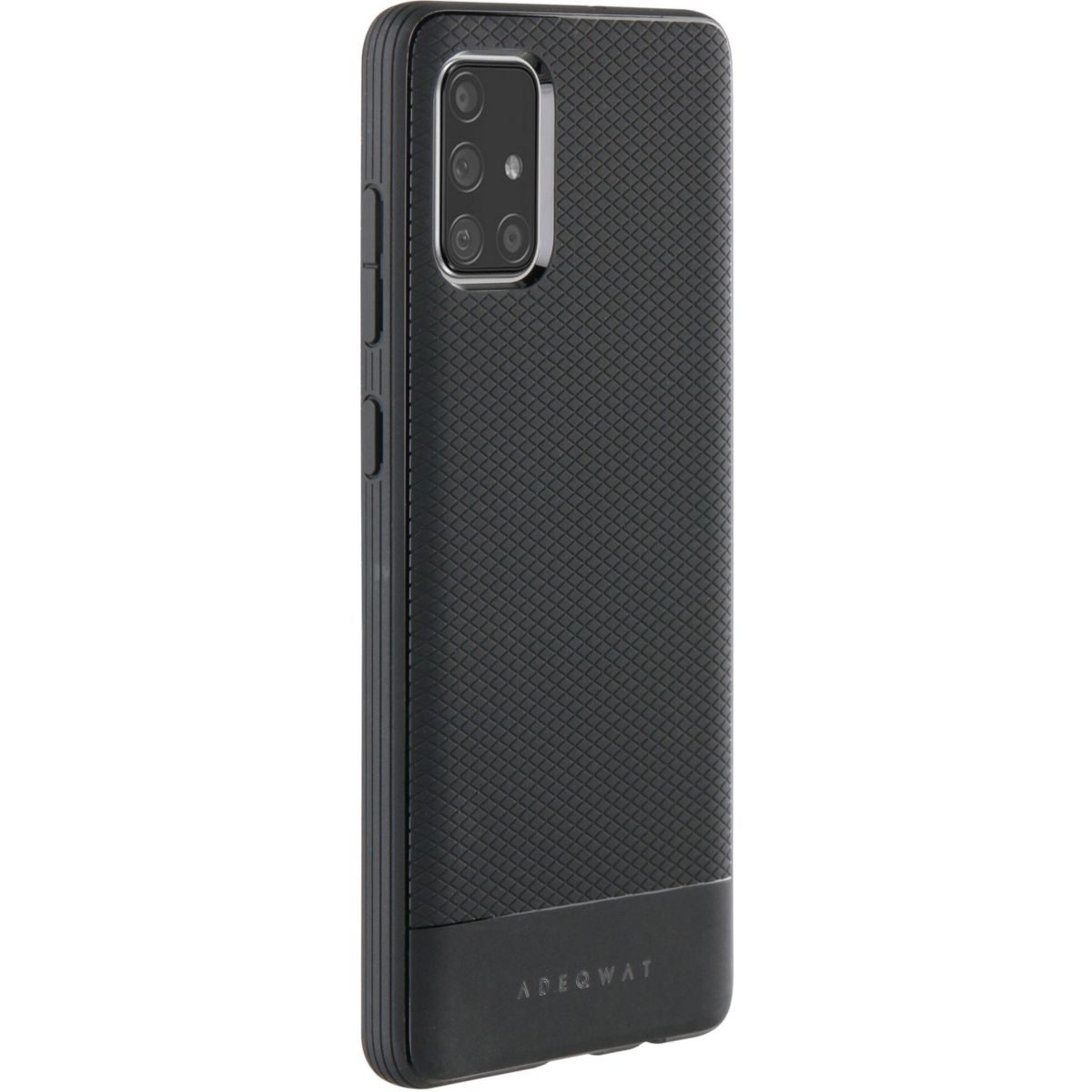 Coque Samsung A51 4G Souple - Noir noir, ADEQWAT