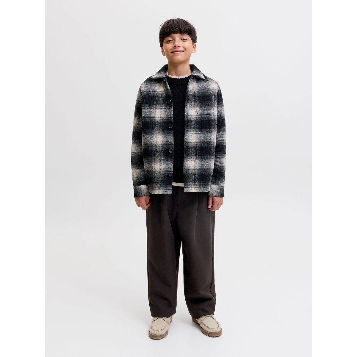 Pantalon Chino black 1, JACK & JONES JUNIOR