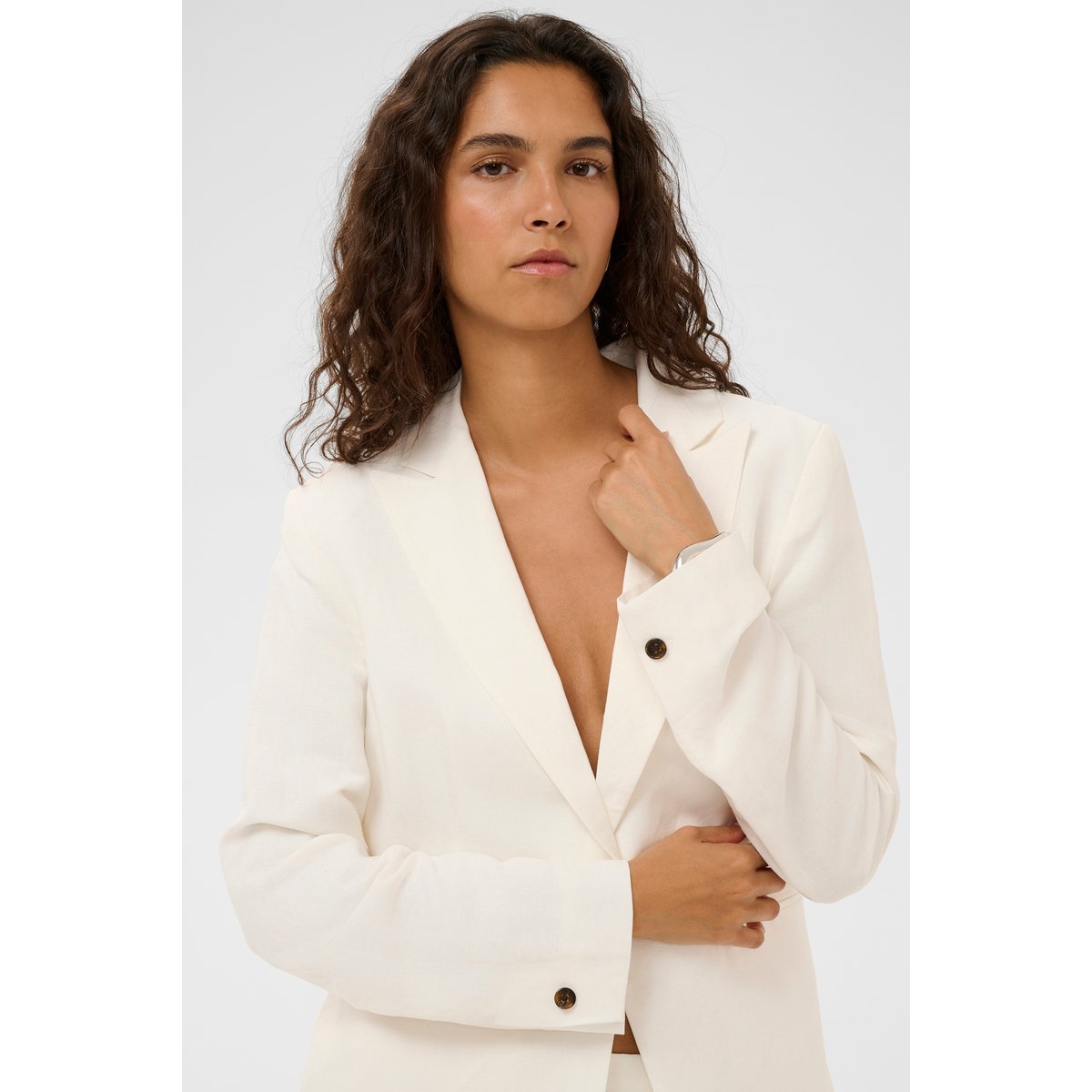 Blazer blanc broken white, SOAKED IN LUXURY