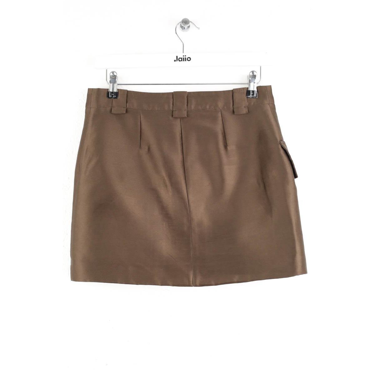 Mini jupe - Très Bon État marron, SANDRO