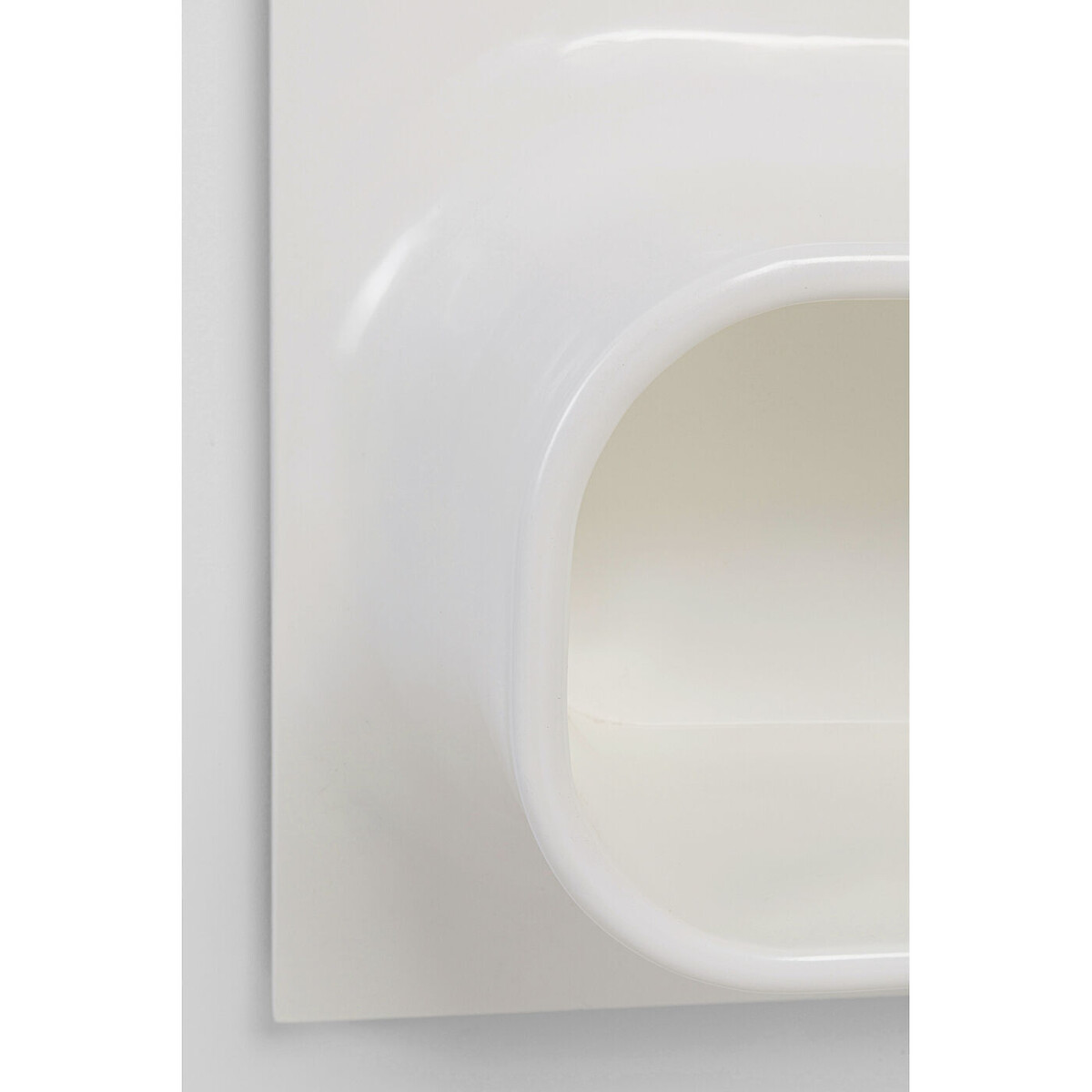 Wandspiegel Aero LED Grün 80x141cm weiss, KARE DESIGN